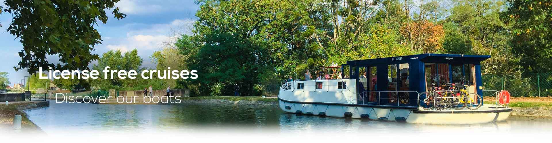 Discover our river boats